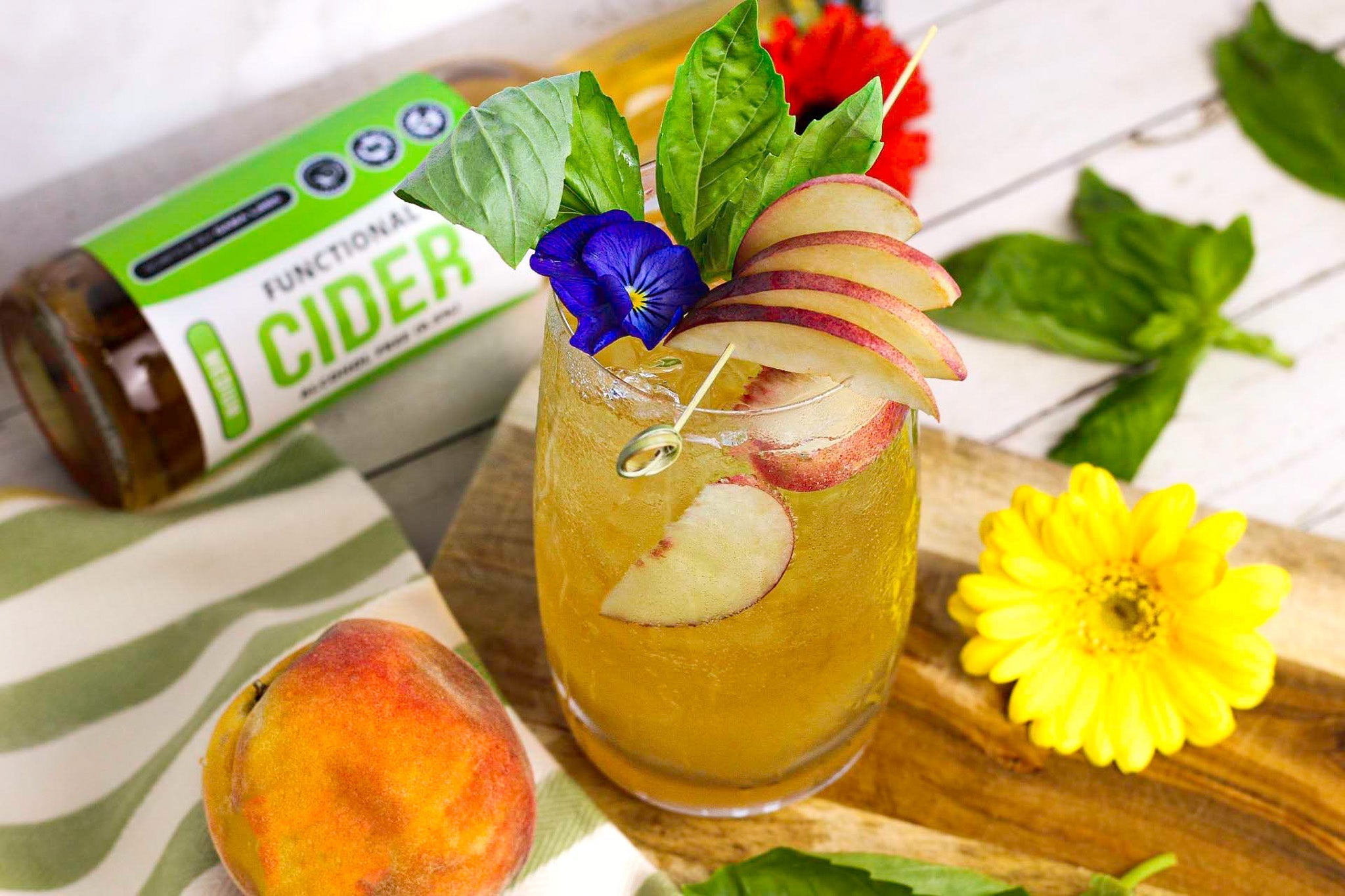 Peach Cider Cooler
