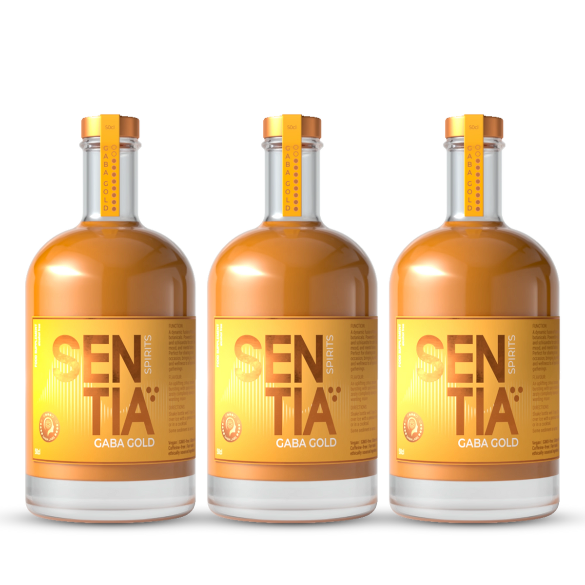 GABA Gold 3x 50cl (500ml)