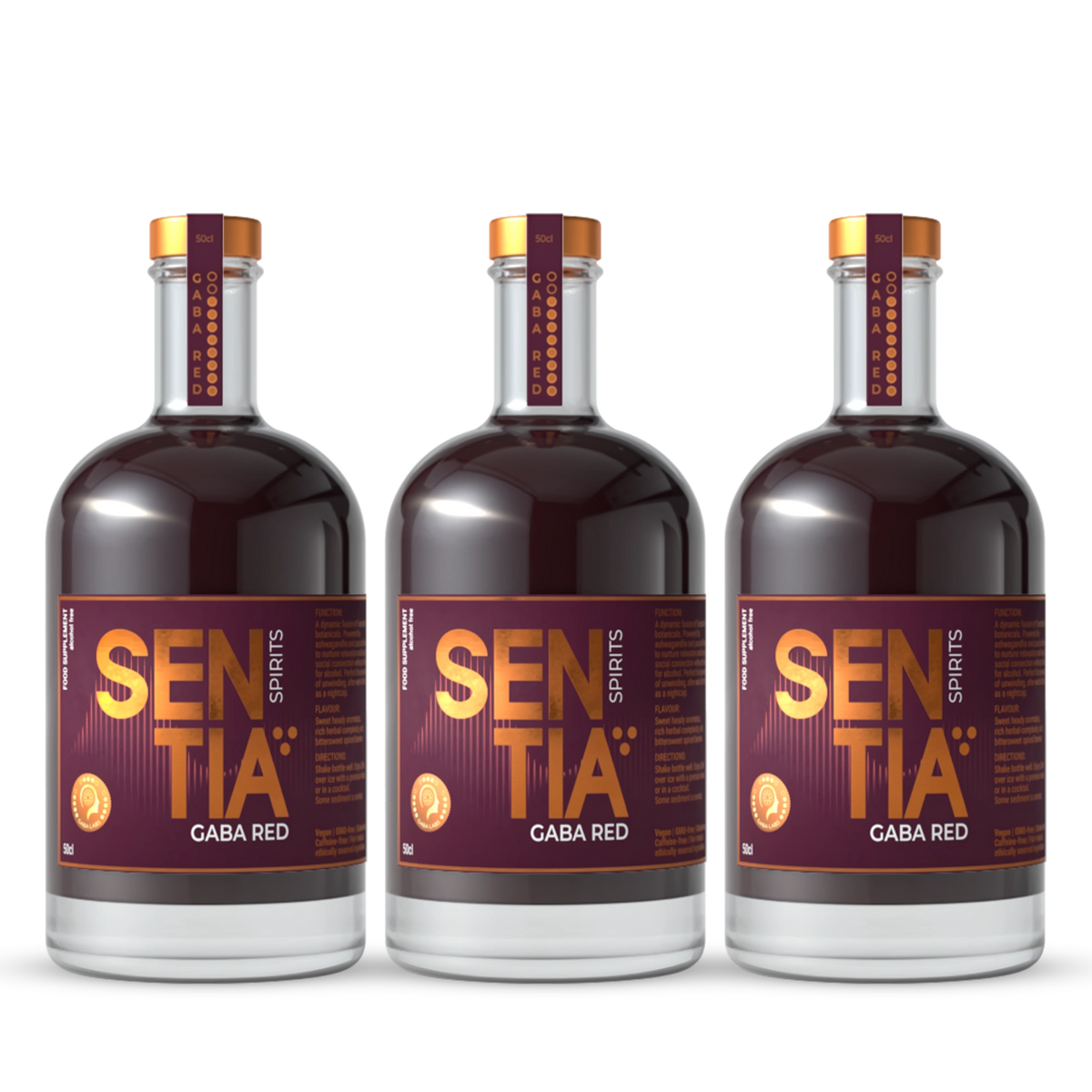 GABA Red 3x 50cl (500ml)
