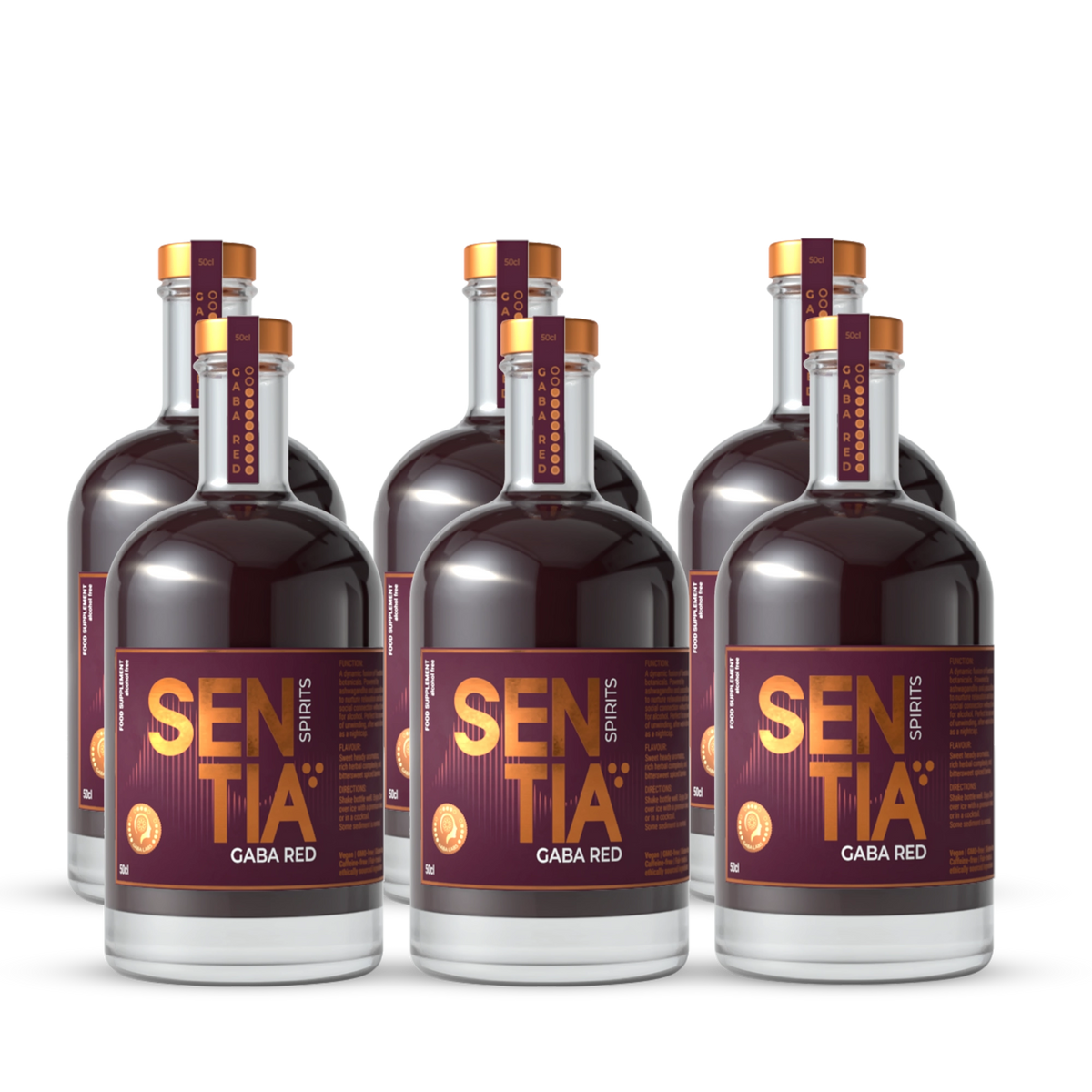 GABA Red 6x 50cl (500ml) Bundle