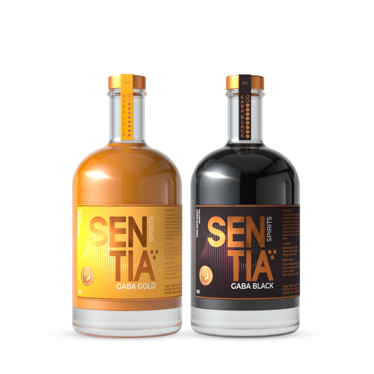GABA Gold & Black 2x 50cl (500ml)