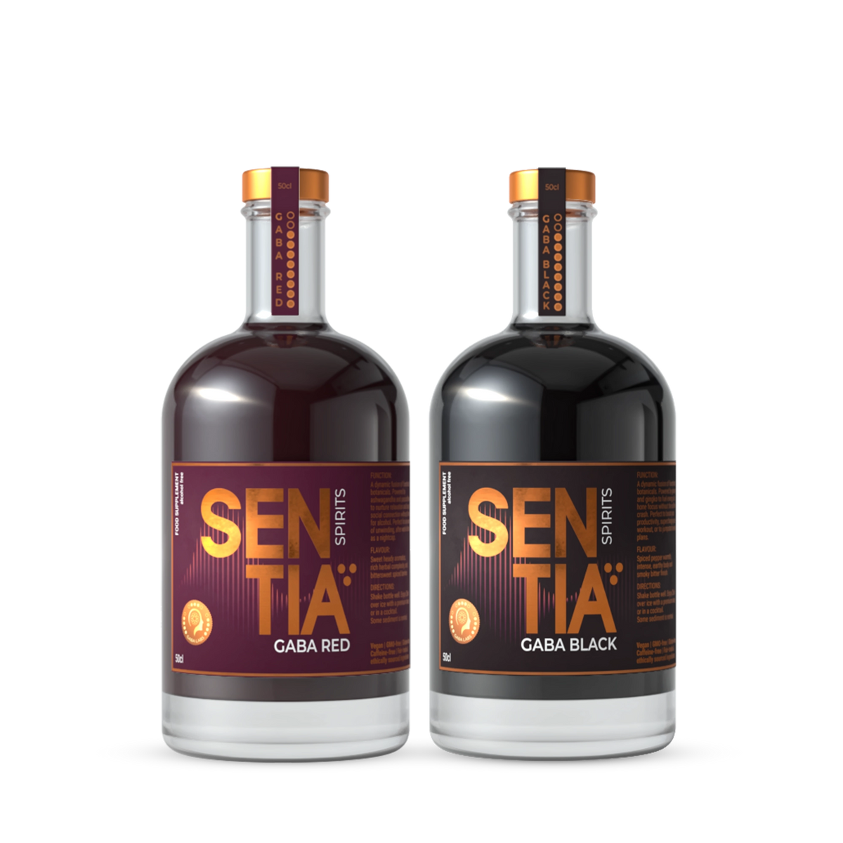 GABA Red & Black 2x 50cl (500ml)