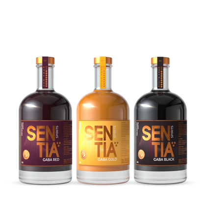 GABA Red, Gold & Black 3x 50cl (500ml) Collection