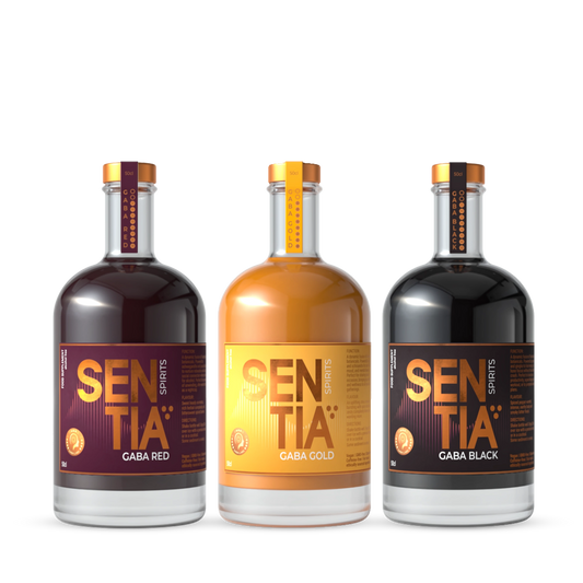 GABA Red, Gold & Black 3x 50cl (500ml) Collection