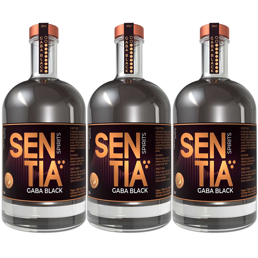 GABA Black 50cl x 3