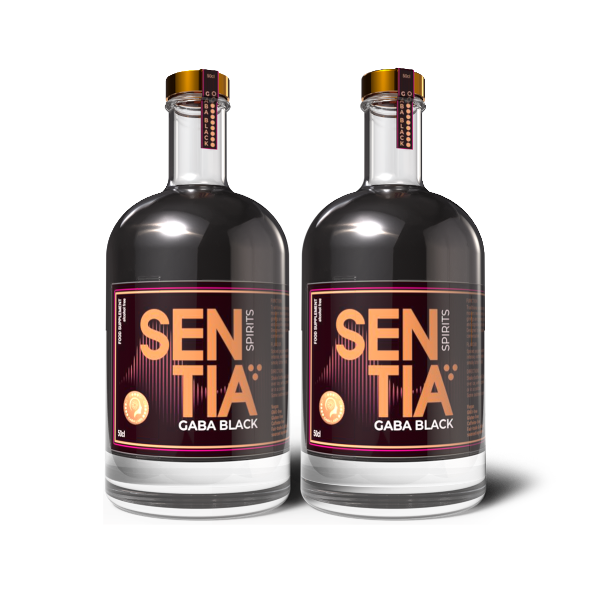 GABA Black 50cl x 2