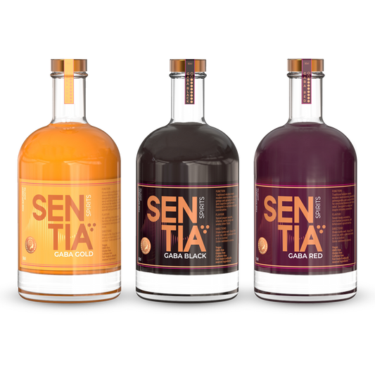 GABA Gold 50cl, GABA Black 50cl & GABA Red 50cl