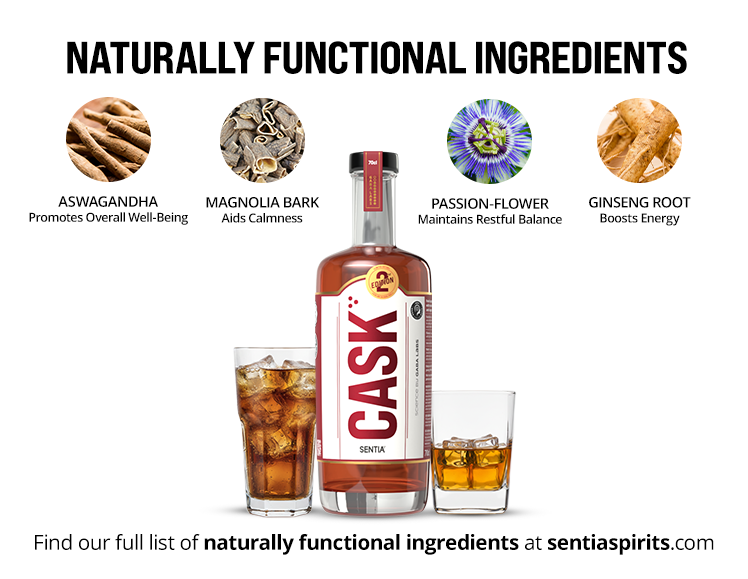 SENTIA Cask 70cl (0.5% ABV, Whiskey Alternative)