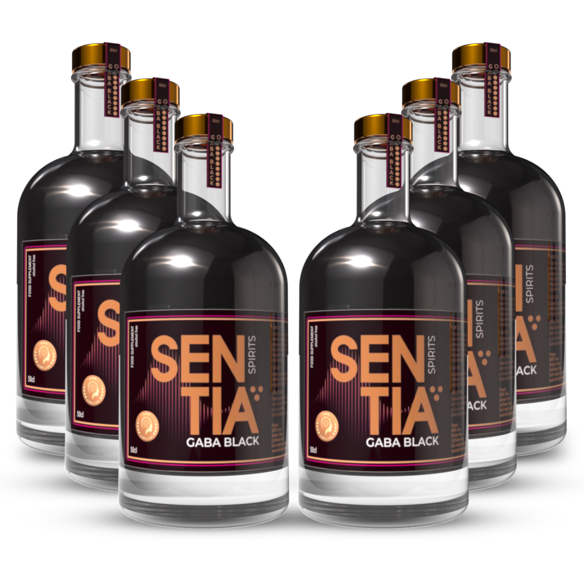 SENTIA GABA Black 50cl x 6
