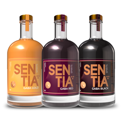 GABA Gold 50cl, GABA Black 50cl & GABA Red 50cl