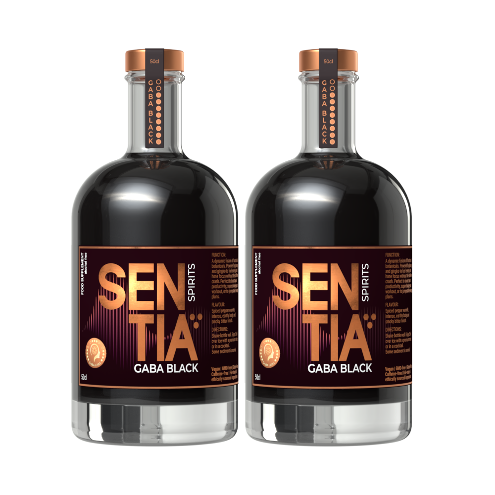 GABA Black 50cl x 2