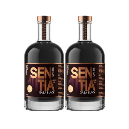 Sentia Black bottle 2x500ml - Alcohol-free