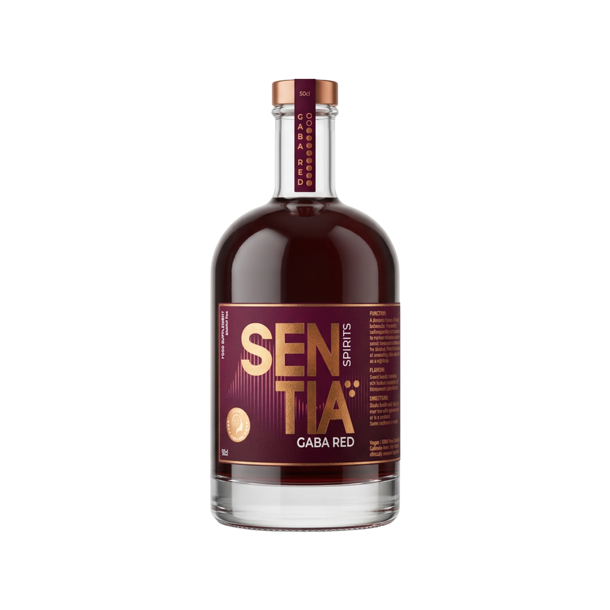 Sentia Red bottle 500ml