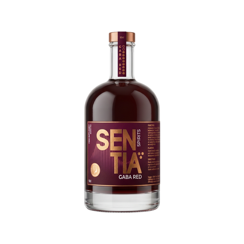 Sentia GABA Red for Calm, Sociable Evenings 0% ABV - 500ml – Sentia Spirits