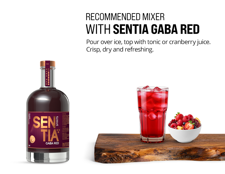 SENTIA GABA Red 50cl & Black 50cl