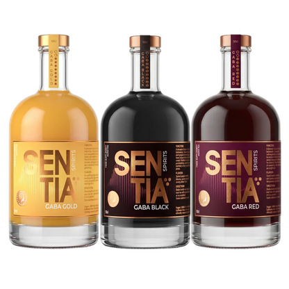 GABA Gold, Black & Red 3x 50cl (500ml) Collection