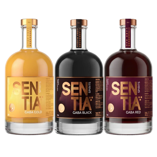 GABA Gold, Black & Red 3x 50cl (500ml) Collection