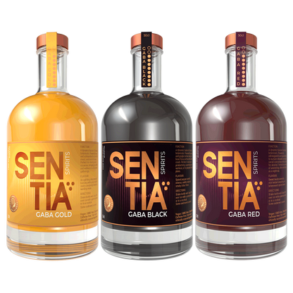 GABA Gold 50cl, GABA Black 50cl & GABA Red 50cl