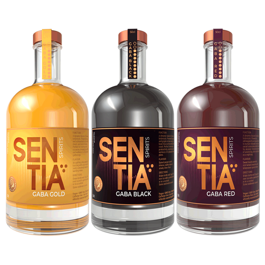 GABA Gold 50cl, GABA Black 50cl & GABA Red 50cl