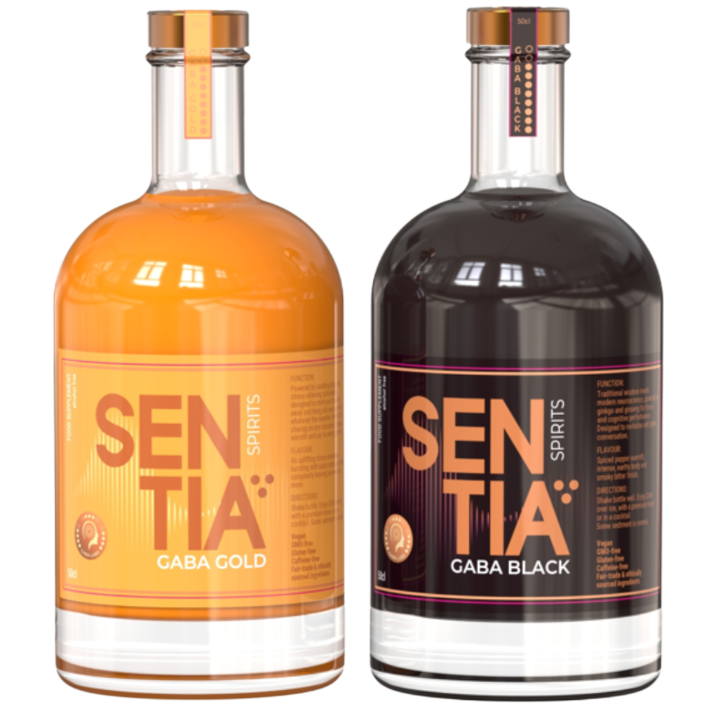 SENTIA GABA Gold 50cl & Black 50cl