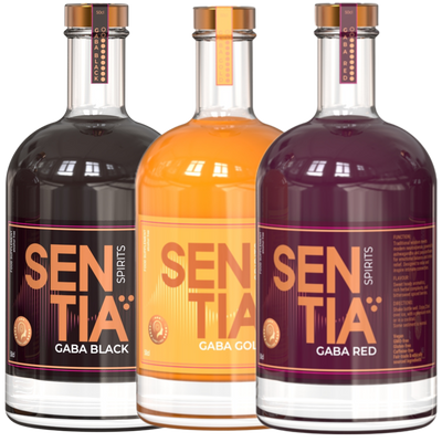 SENTIA GABA Red 50cl & Black 50cl & Gold 50cl